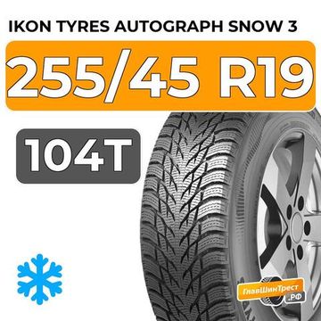Ikon Tyres Autograph Snow 3 255/45 R19 104T XL