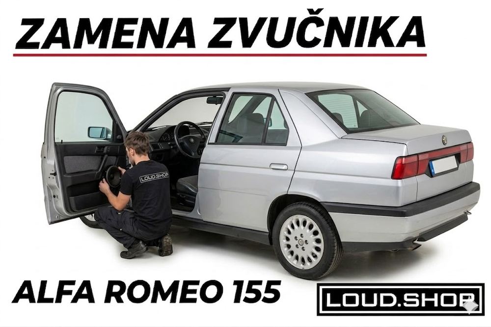 Komplet Zvučnika Alfa Romeo 155