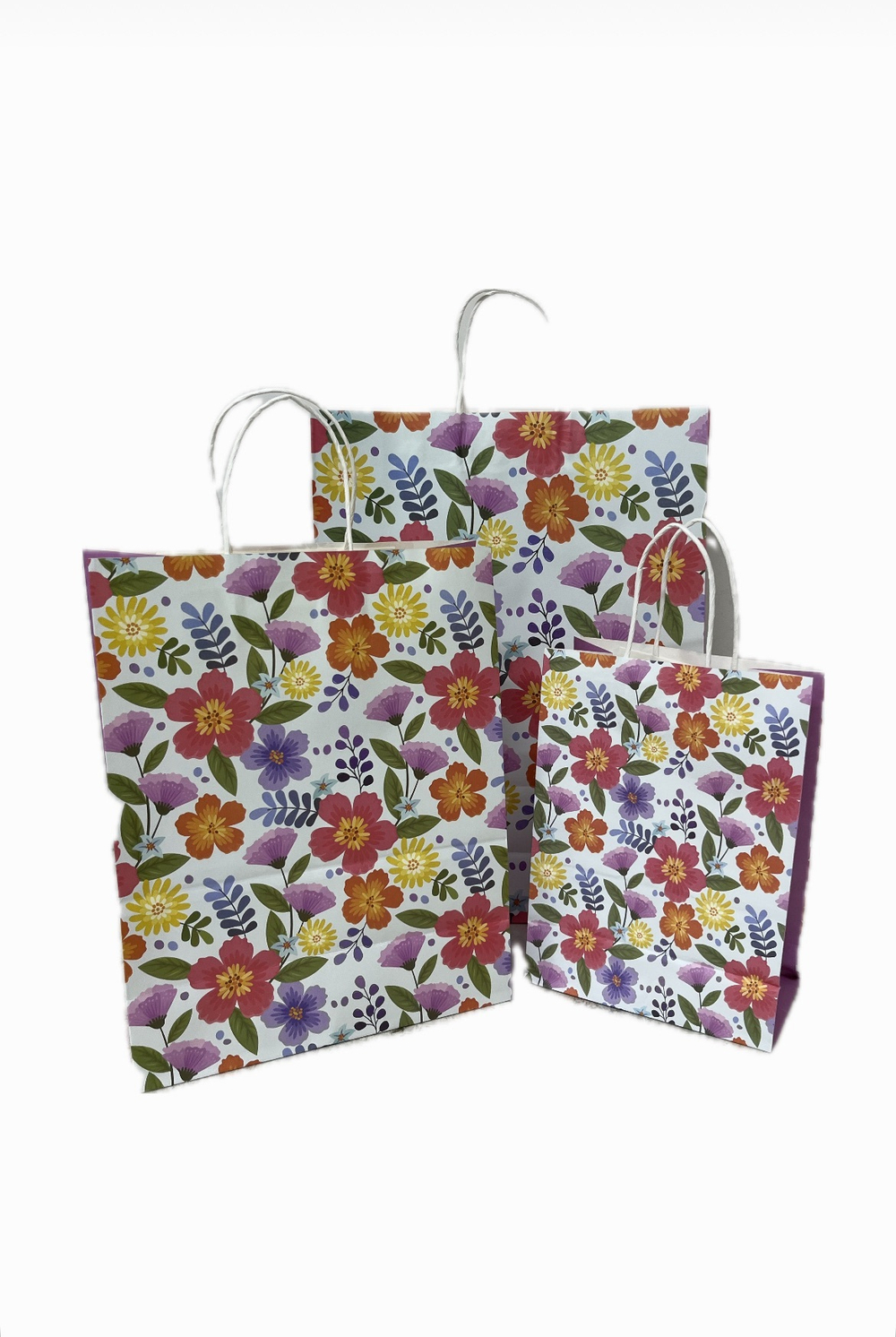 Набор подарочных пакетов - 3 штуки