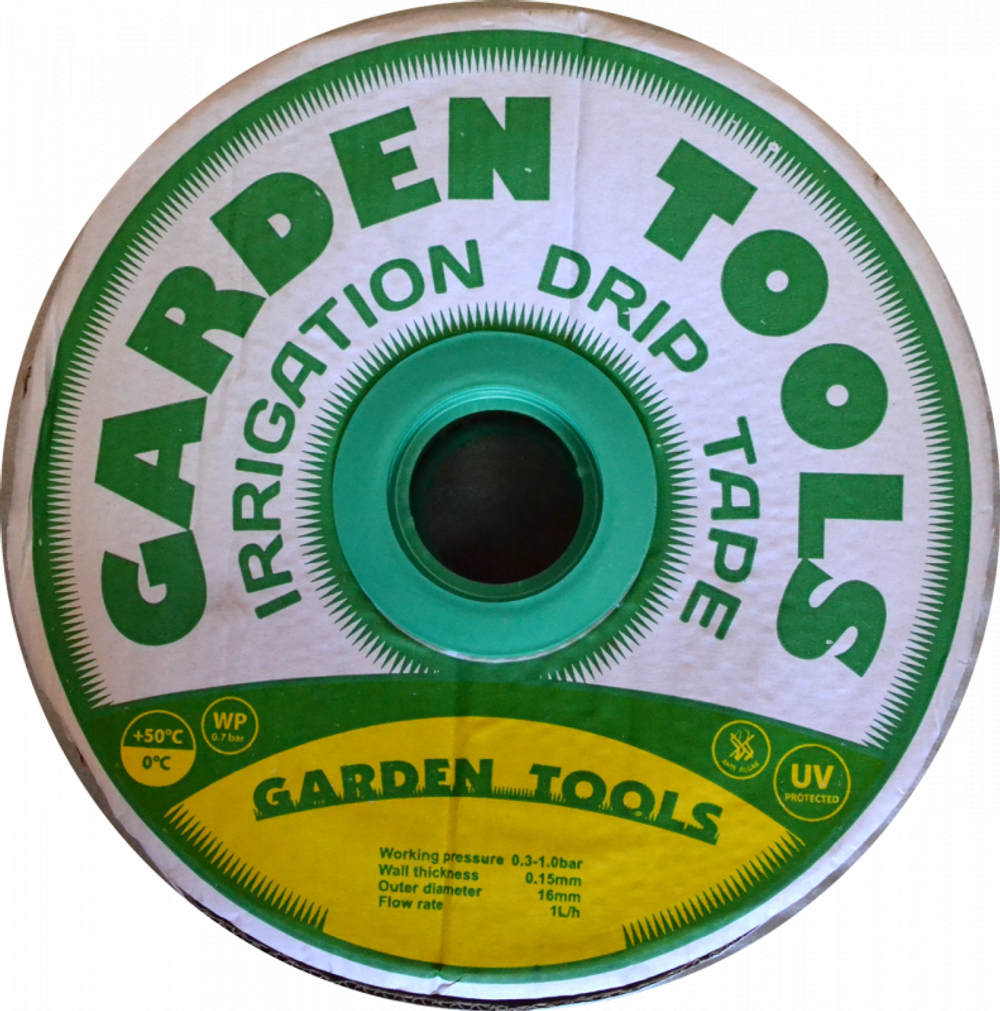 Капельная лента "Garden tools" 1000м/10, 20, 30 см (Украина)