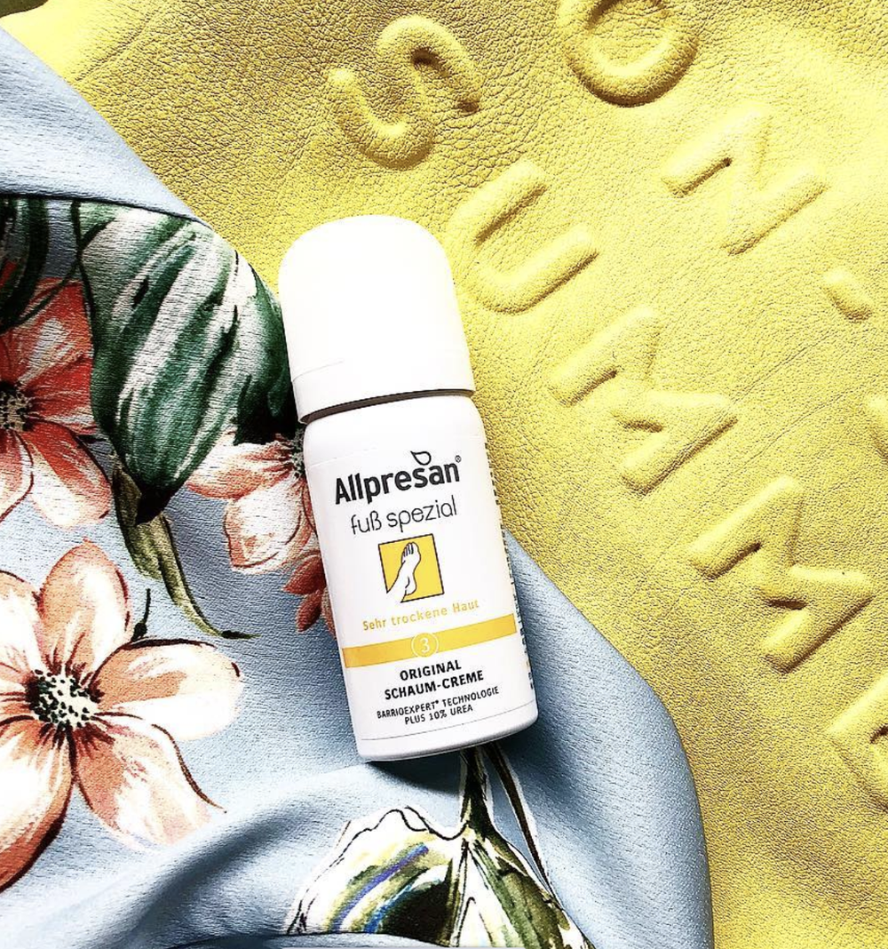 Крем-пена для очень сухой и грубой кожи стоп AllPresan №3, 35 мл