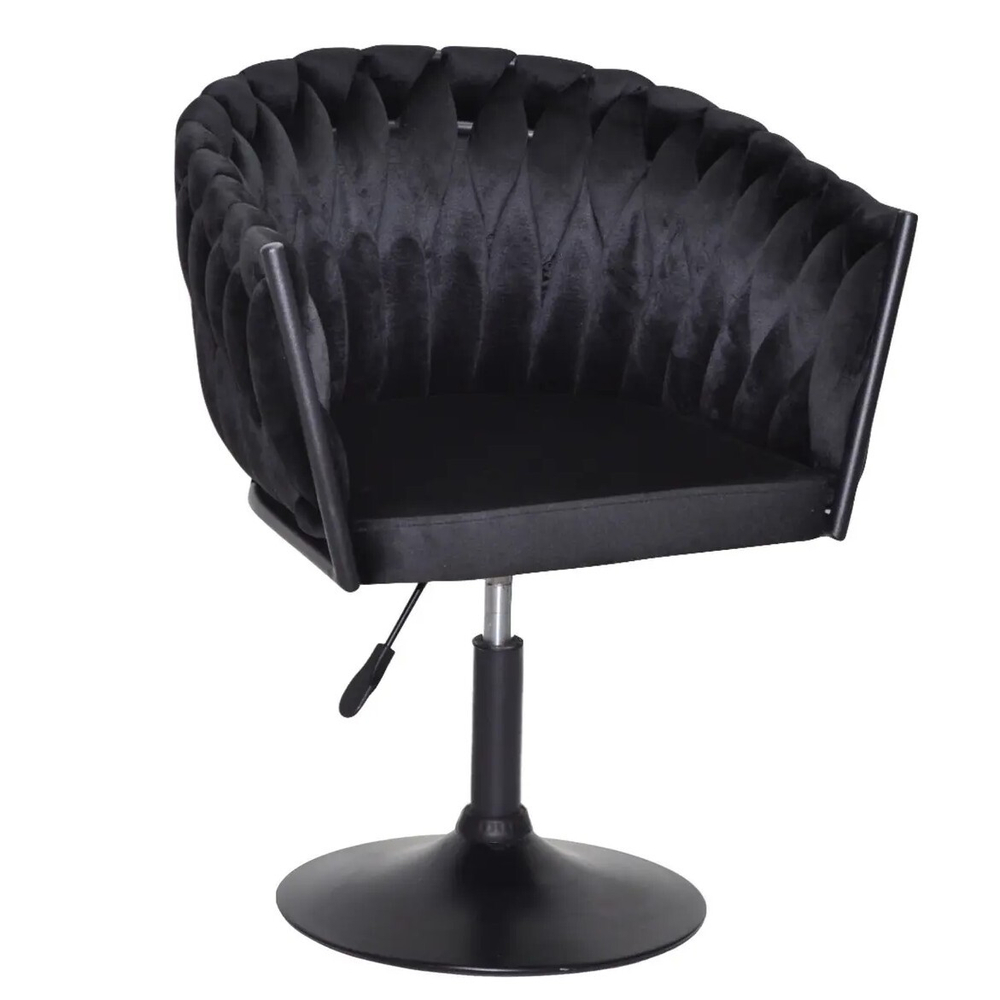 Парикмахерское кресло Lolita Black на диске