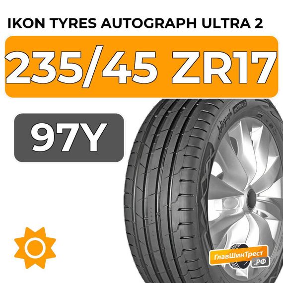Ikon Tyres Autograph Ultra 2 235/45 ZR17 97Y XL