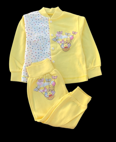 Костюм 2 в 1: кофта, штани "Принт", інтерлок ТМ "Happy ToT"