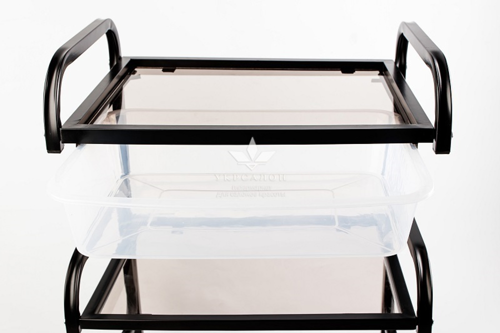 Косметологічний візок S3-l-b чорний