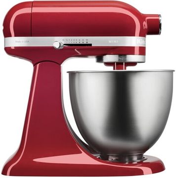 Планетарний міксер KitchenAid Artisan MINI 5KSM3311XEER з відкидним блоком червоний