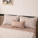 Комплект постельного белья Сатин Aurora Veil с Покрывалом AV007