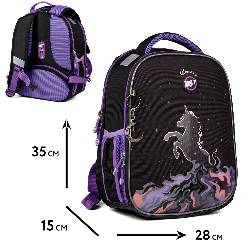 Рюкзак каркасний YES H-100 Magic Unicorn (арт. 559543)