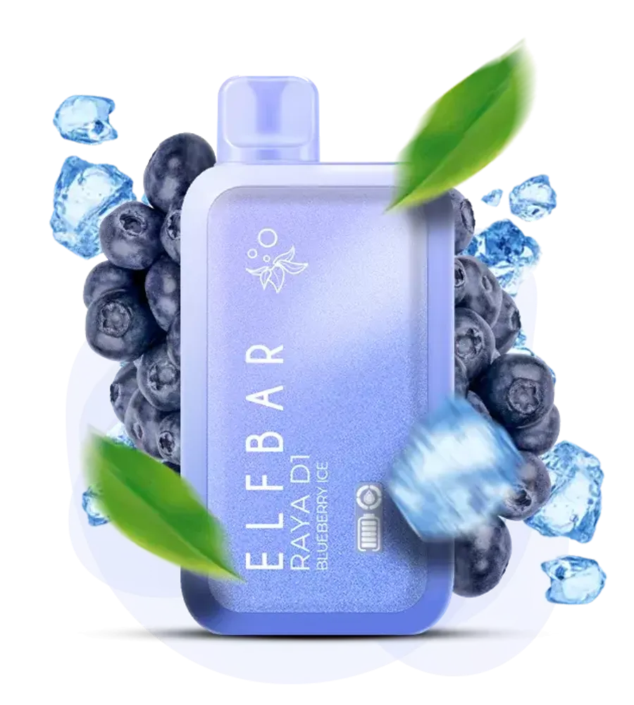 ELF BAR RAYA D1 - Blueberry Ice (5% nic)