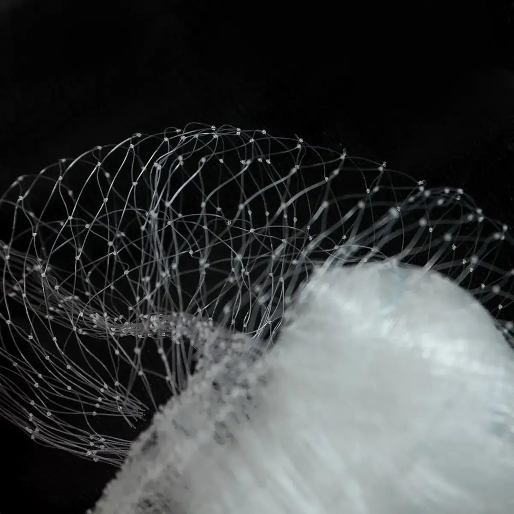 Защитная сетка от птиц 5х10 м (20х20мм). Белая. уф-стабилизированная