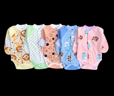 Боді з довгим рукавом "Принт", футер ТМ "Happy ToT"