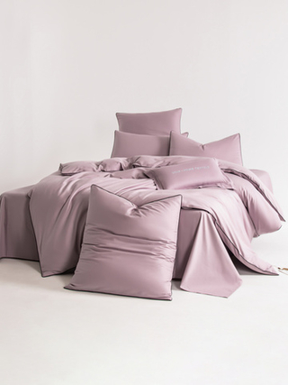Комплект постельного белья Однотонный Сатин Элитный OCE008