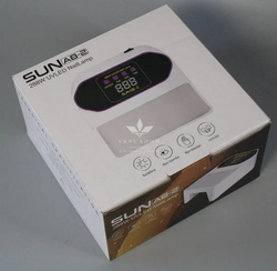 Лампа для маникюра с аккумулятором LED+UV с подлокотником SUN AB2, 288 Вт