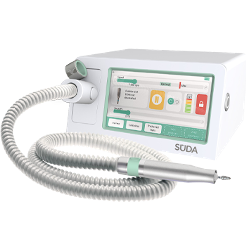 Аппарат с пылесосом и сенсорным дисплеем для педикюра и подологии Suda V Pro Touch