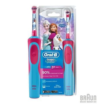 Електрична щітка Braun Oral-B Vitality D12.513K Frozen Kids