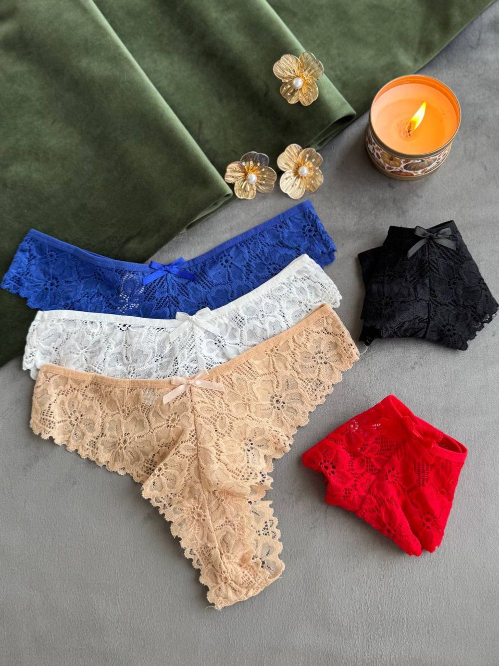 Бразильяни з квіткового мережива