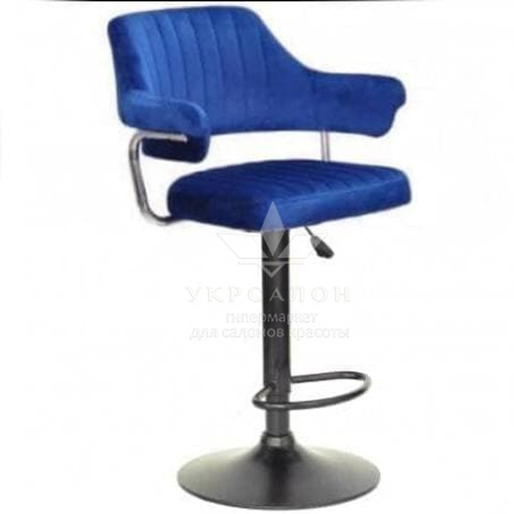 Стілець для візажу Jef velor black