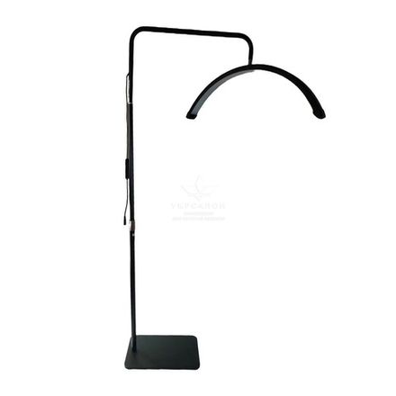 Бестеневая Led лампа для бьюти мастера Smart Moon Light HD-M6X, 50 Вт, черная