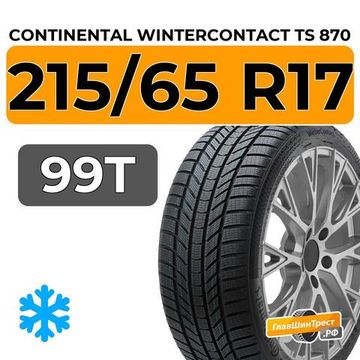 Continental WinterContact TS 870 215/65 R17 99T