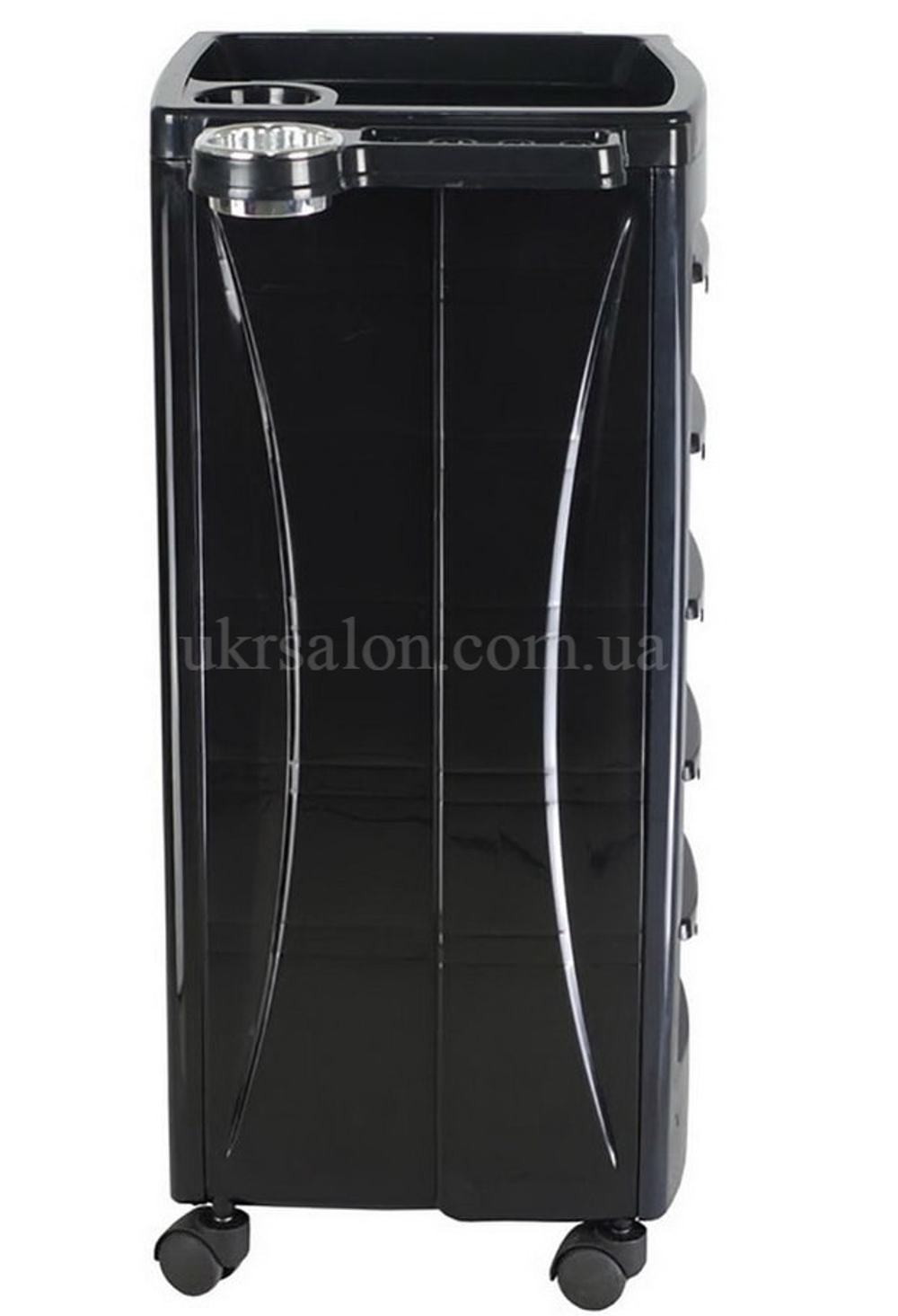 Парикмахерская тележка Pomocnik CAPRI Black