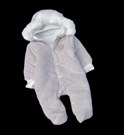 Комбінезон з капюшоном "Порше", велюр ТМ "Happy ТОТ" (68 см)