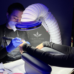 Професійна мобільна витяжка для манікюру та педикюру Fusion