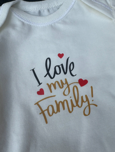 Комплект 3в1: боді з довгим рукавом, повзунки, шапочка "Принт", кулір, ТМ "Happy ToT"