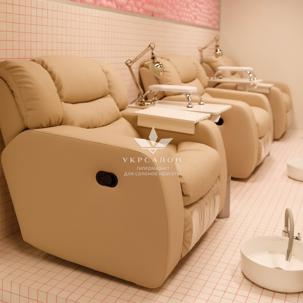 Педикюрное SPA кресло-реклайнер Ontario Lux