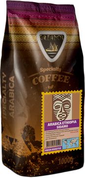 Кава в зернах Galeador Арабіка Ефіопія Сидамо 1 кг (4820194530529)
