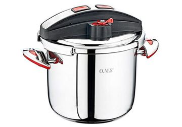 Скороварка 7 л. 22 см. OMS 5038-G7 red автоматична кришка