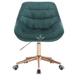 Стільчик майстра Relax velor gold