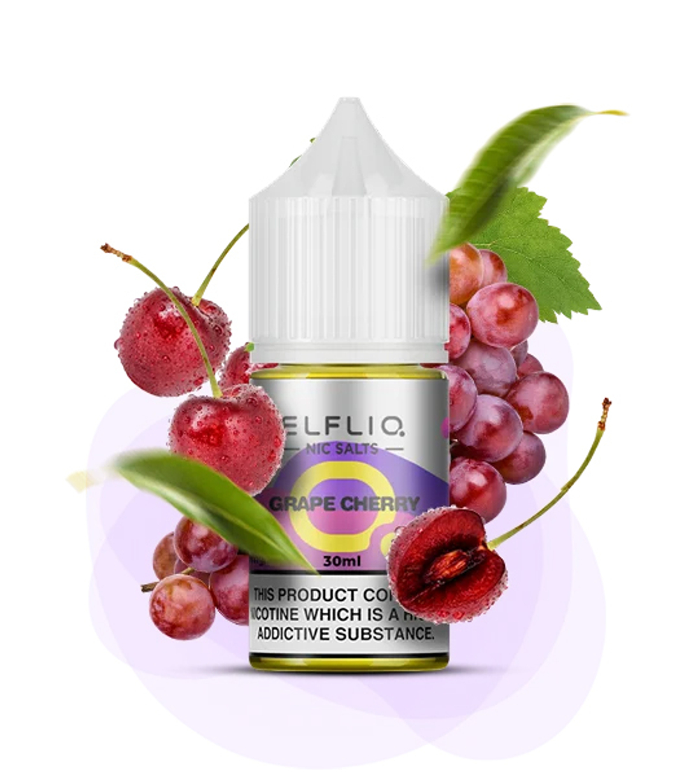 ELFLIQ - Grape Cherry (5% nic, 30ml)