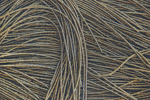 Канітель пружна хакі/золото 1,6 мм