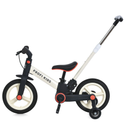 Дитячий велосипед-трансформер Profi Kids MB 1021 з батьківською ручкою