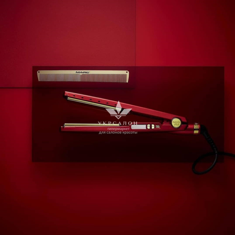 Випрямляч для волосся BaByliss Pro Red Titanium Special Edition