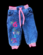 Джинси "Girl", джинс на махрі ТМ "TAY kids"