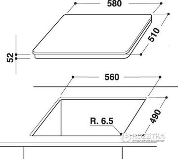 Варильна поверхня HOTPOINT ARISTON KIS 640 B (148429)