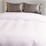 Пододеяльник Страйп Сатин Однотонный Отель белый 100% Хлопок 1x1 P1CTH036180215