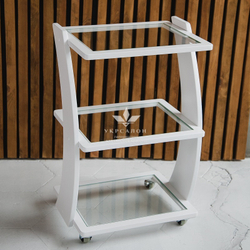 Косметологічний візок D-7 White