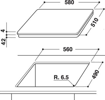 Поверхня електрична WHIRLPOOL AKT 8090/NE