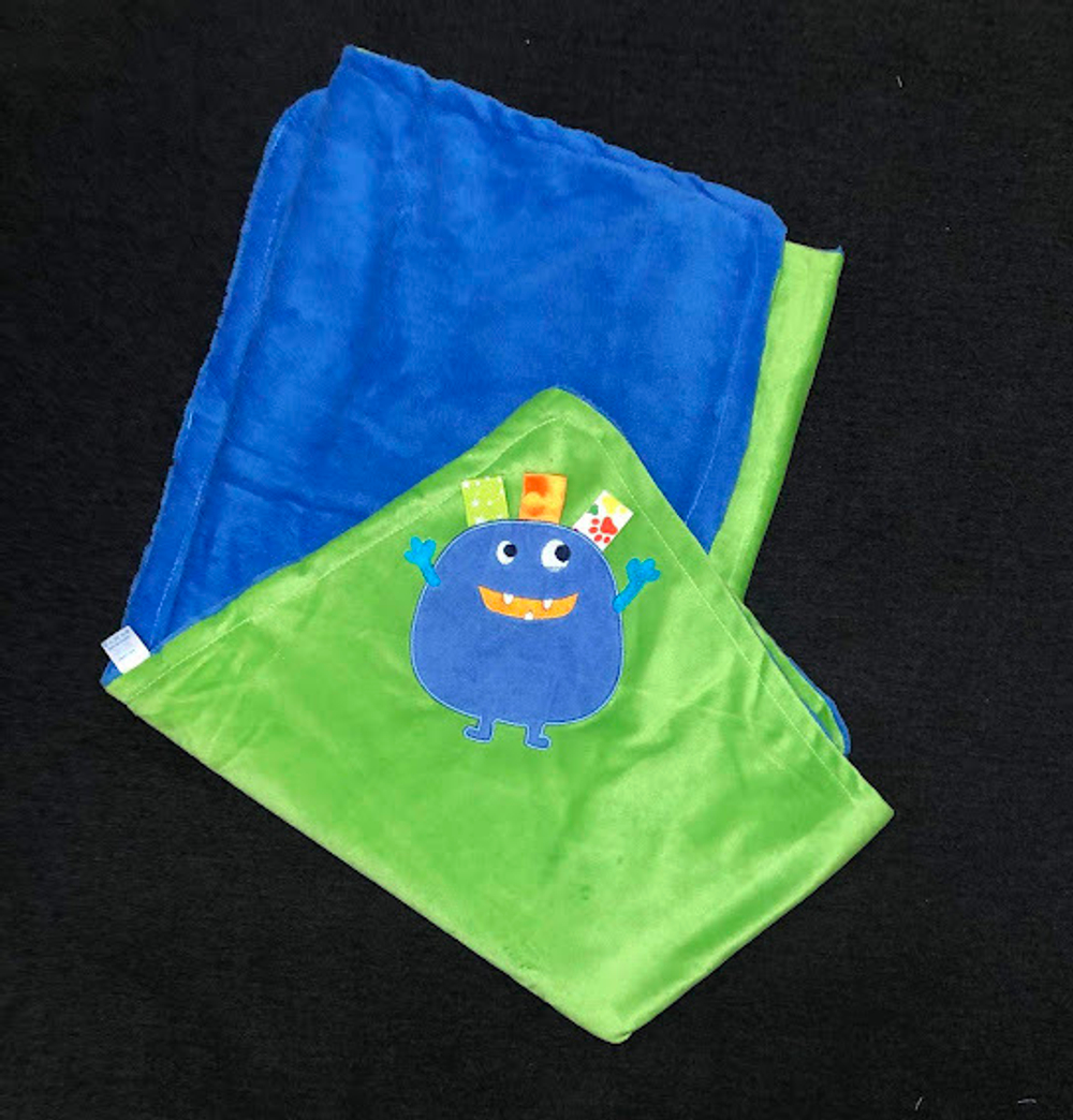 Плед "Stikeez", мікрофібра 75*100 см ТМ "BabyOno"