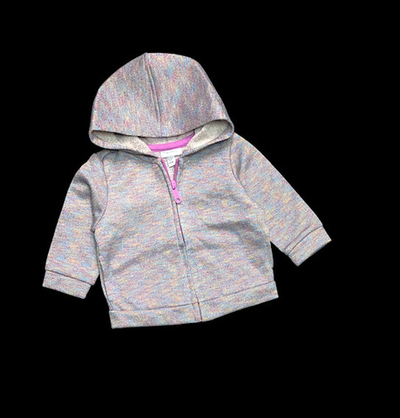 Кофта з капюшоном, двунитка петля з люрексом ТМ "OVS"