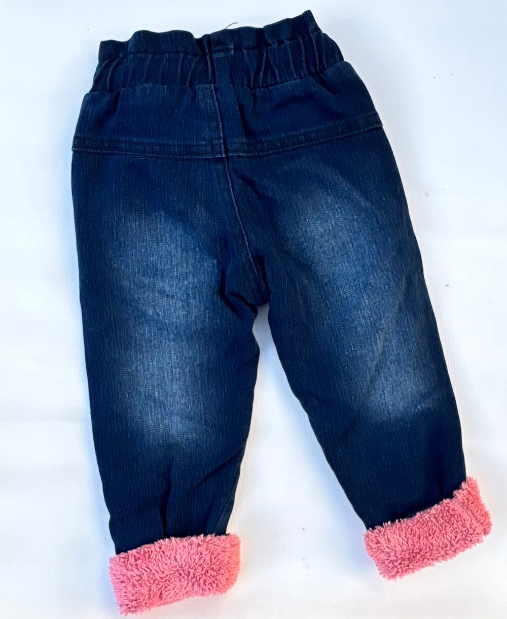 Джинси “Барбі”, джинс на махрі ТМ "Kidea"