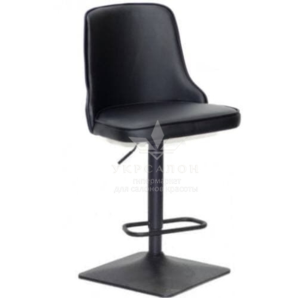 Стульчик для визажа Adamo black quadro