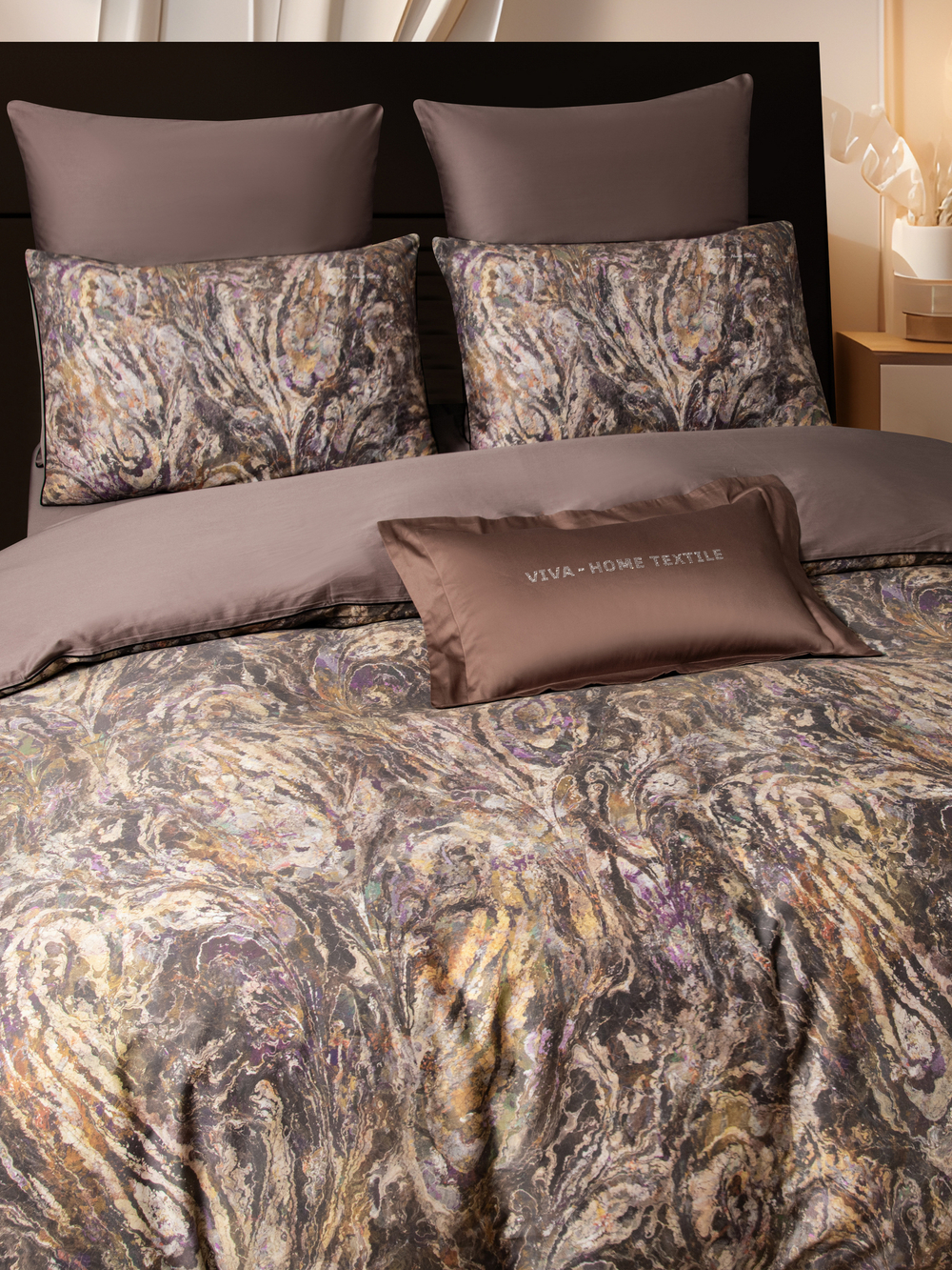 Комплект постельного белья Сатин Премиум CPA051