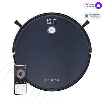 Робот-пилосос Polaris PVCR 3300 WI-FI IQ Home Aqua black