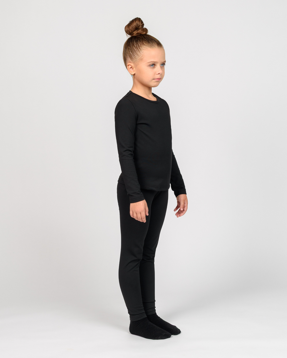 Термобілизна для дівчинки чорна (арт. 5722400303)