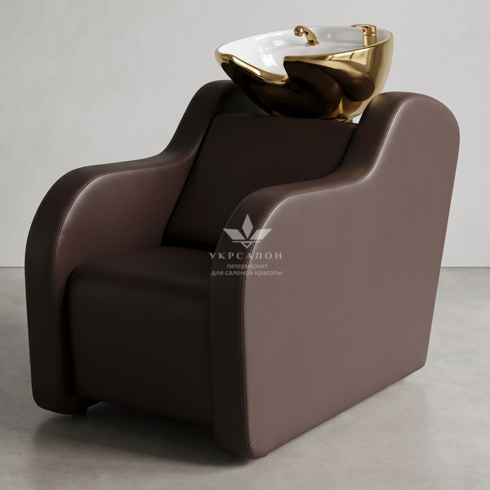 Парикмахерская мойка Dina Gold White