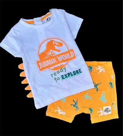 Костюм 2в1: футболка, шорти "Jurassic World", бавовна ТМ "Disney"