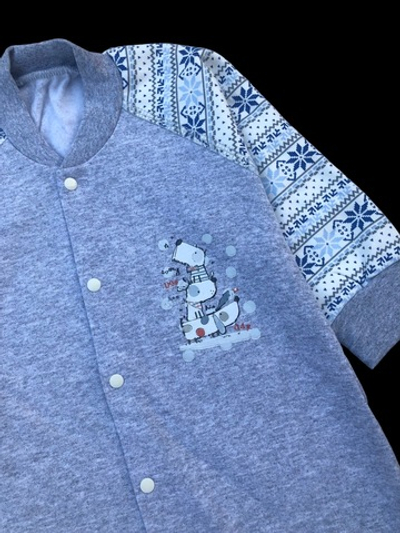 Чоловічок, футер "Happy" (74 см)